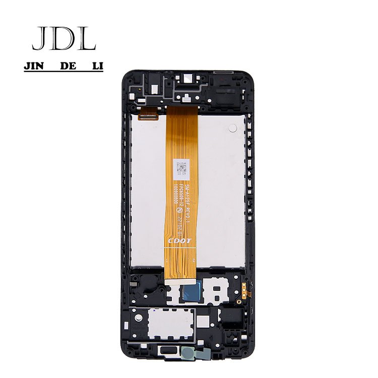Mobile Phone Replacement Part Front Housing Lcd Frame Bezel Plate For Samsung for Galaxy A12/ A125/A022/A127 Phone Accessories