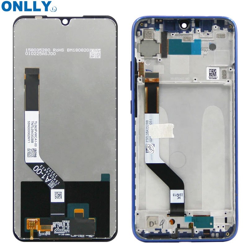 100% original Mobile phone LCD screen wholesale for redmi note 7 note 7 pro display