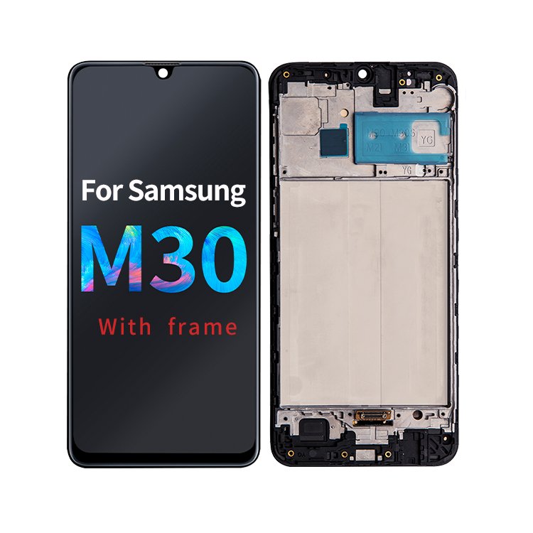 Mobile phone lcd touch screen for samsung m30 display original mobile phone lcd for samsung m30