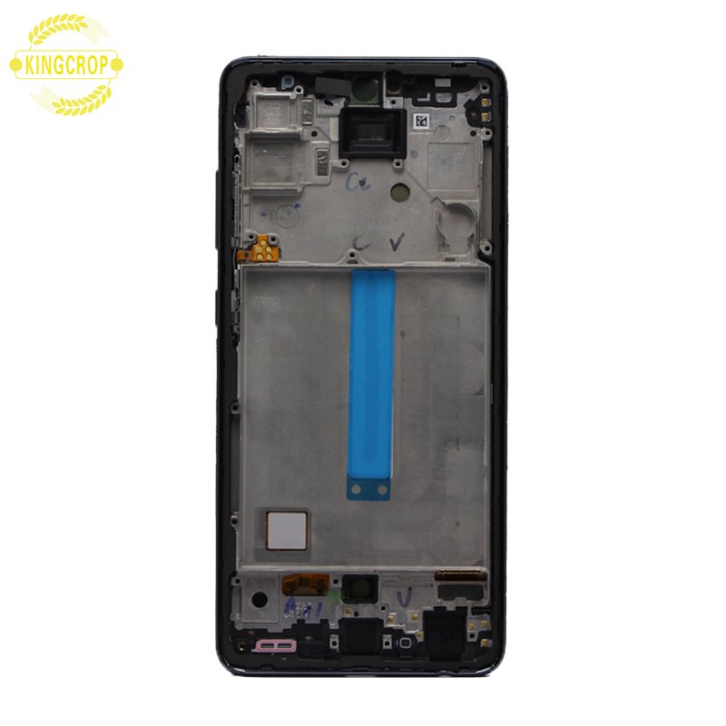 Super Amoled For Samsung Galaxy A52 5G A526 Mobile Phone LCDs, For Galaxy A52 5G Screens, For Samsung A52 5G Display With Frame