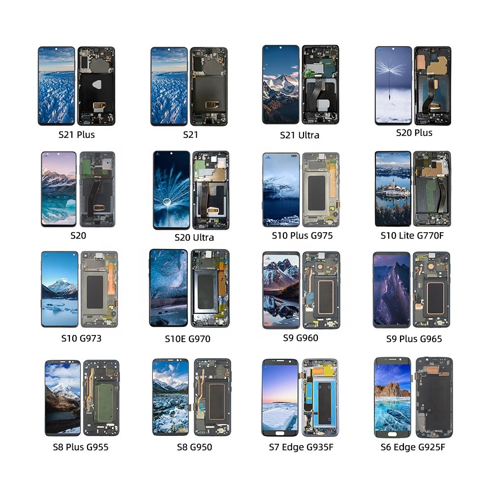 TEMX Cell Phone Screen for Samsung LCD for iPhone Touch Screen for Xiaomi Mi Redmi Display Many Brands Parts Digitizer Assembly