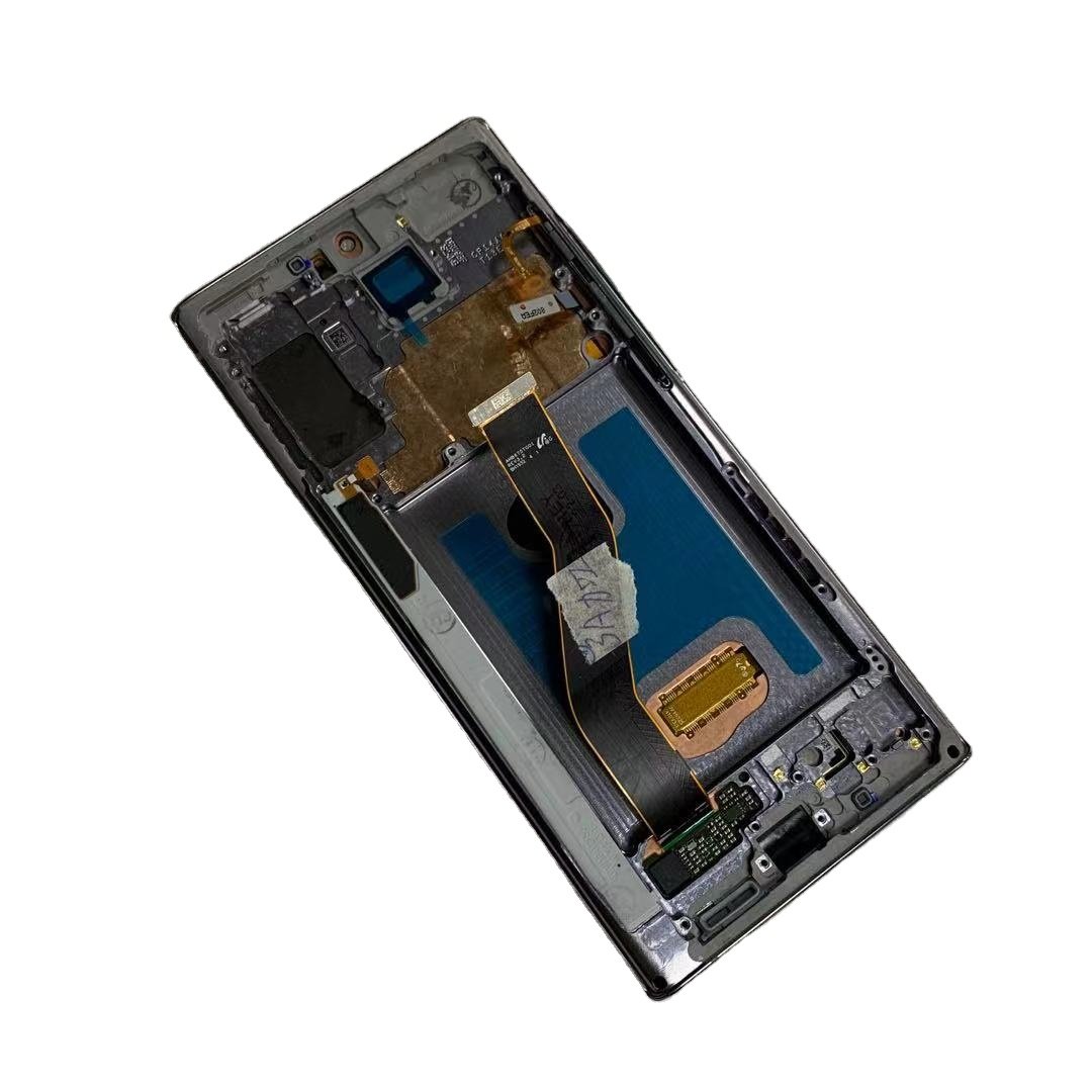 Original Touch Screen Mobile Phone Lcd Display with Frame for Samsung Galaxy Note 10 Plus Lcd Display Screen Replacement