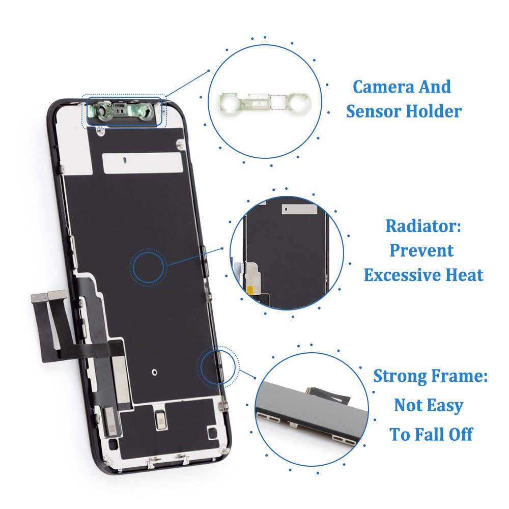 Mobile Phone Lcds For Iphone X Xr Xs Max 11 Pro Max Lcd Screen Replacement With Digitizer Oled Lcd Displays