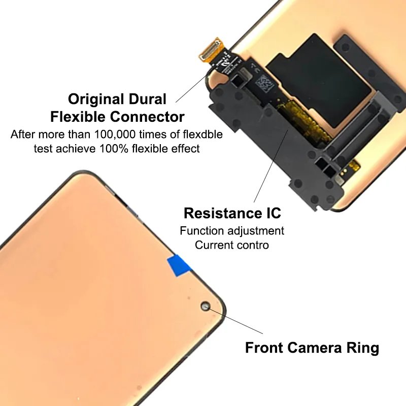 Mobile Phone LCDs for Oppo Find X2 Neo Screen Replacement Wholesale LCDs para Movile Oppo Find X2 Neo Reemplazo de Pantalla
