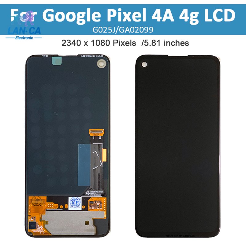 LCD Display for google 4A 4G Screen Replacement Original Display Mobile Phone LCDs Touch Screen For Google Pixel 4A 4G