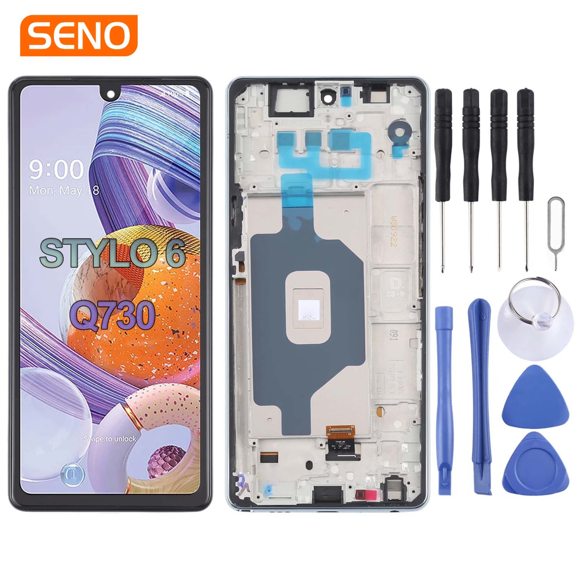 Factory Wholesale Mobile Phone Lcd Screen Display for LG STYLO 4 STYLO 6 Q710 Q720 Q730 LS770 Display Touch Screen Replacement