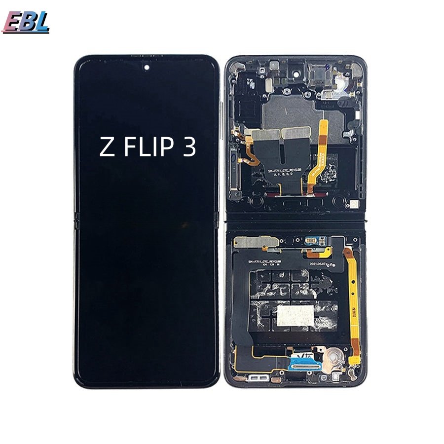 Replacement Display Lcd Mobile Phone Screen For Samsung Z Flip Fold 2 3 4 5 5G With Frame Digitizer Assembly