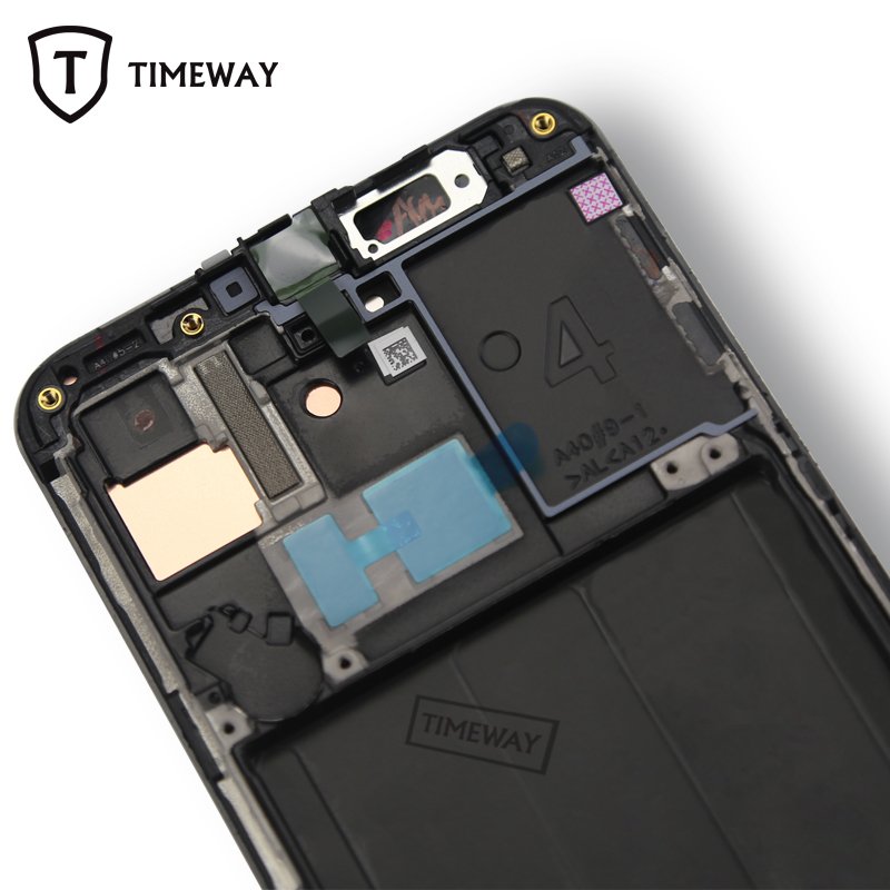 wholesale screen for samsung displey customized A40 screen replacement with frame mobile phone lcd display for samsung A40