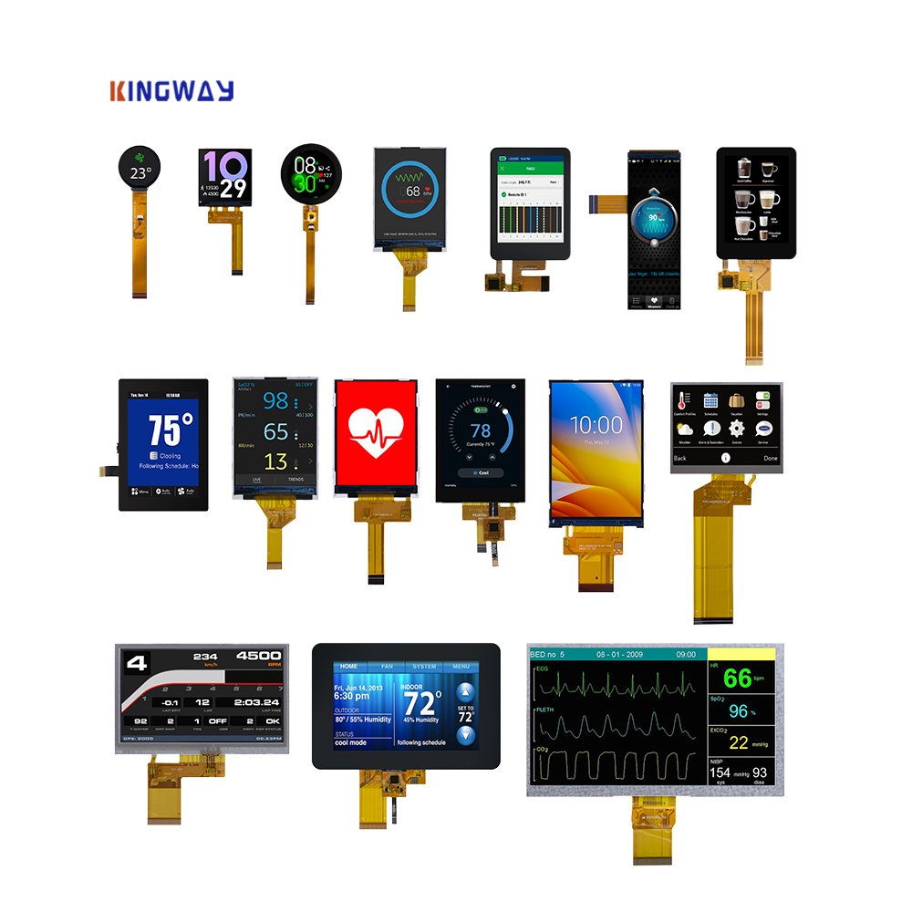 Custom Lcd Display 0.96'' 1.28'' 1.54" 2.0" 2.4" 2.8" 3.0" 3.5" 4.0" 4.3'' 5.0'' Round Square Bar Type Screen Tft Lcd Module