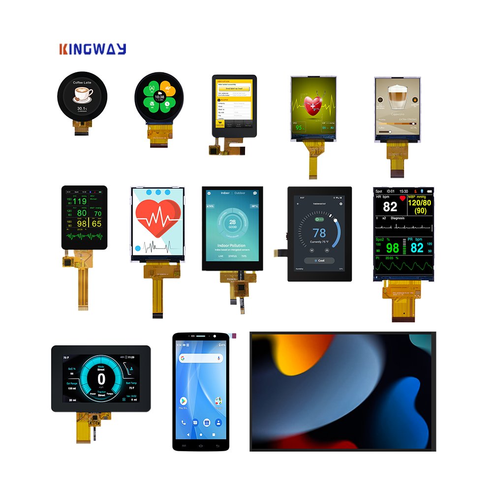Custom Lcd Display 0.96'' 1.28'' 1.54" 2.0" 2.4" 2.8" 3.0" 3.5" 4.0" 4.3'' 5.0'' Round Square Bar Type Screen Tft Lcd Module