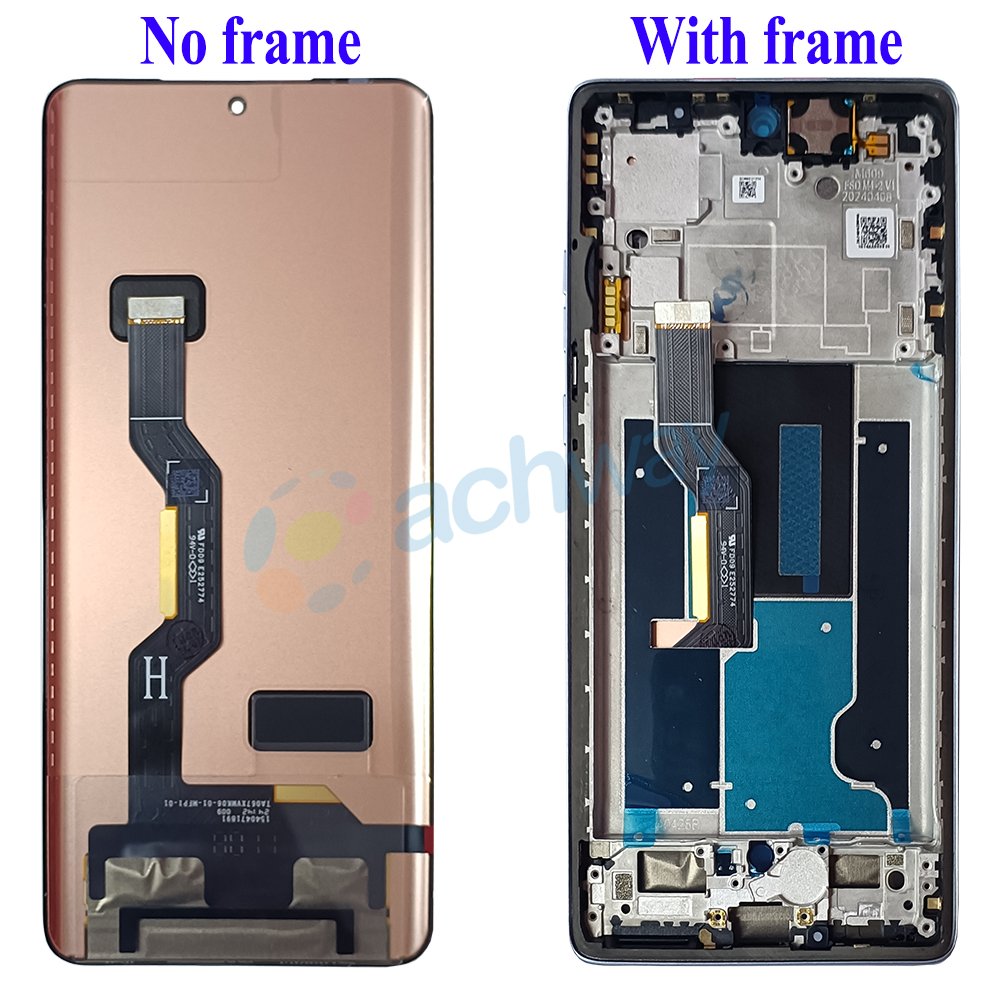 6.7" AMOLED For Motorola Edge 50 Fusion LCD Display Touch Screen Digitizer For Moto Edge 50 Fusion Display Replacement Parts