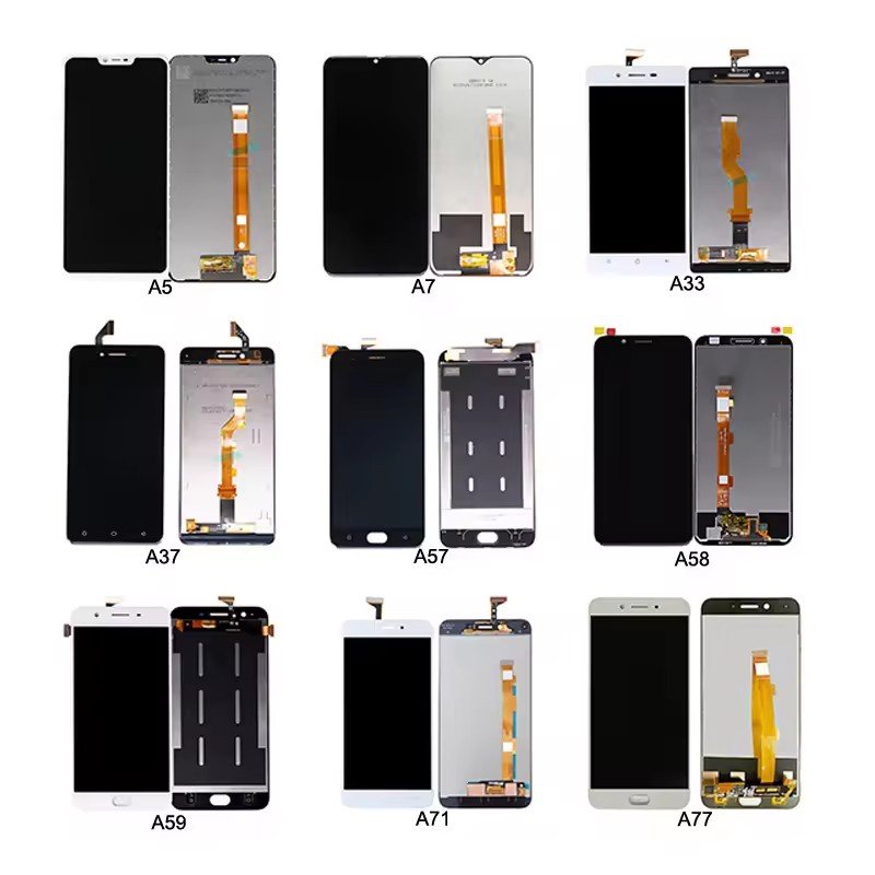 Mobile Phone LCDs Screen For OPPO A3s A5 A15 A16 A17 A17k A31 A53 A54 A57 A77s A78 Touch Display Screen Replacement Digitizer