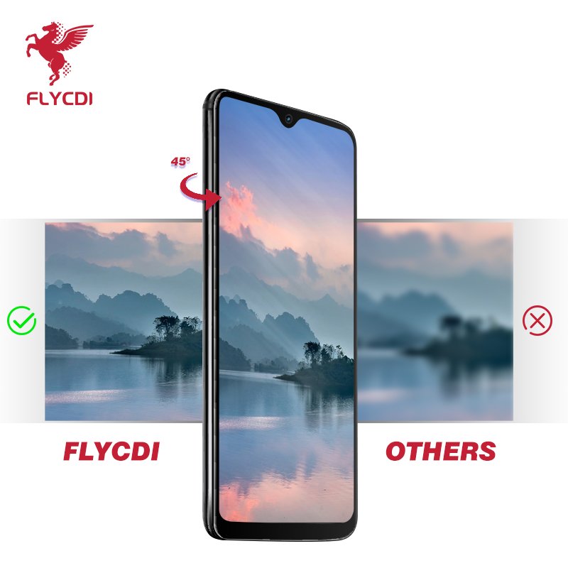 FLYCDI Mobile Phone LCD Screen for Samsung display A20 with frame INCELL screen replacement cell phone For Samsung A205