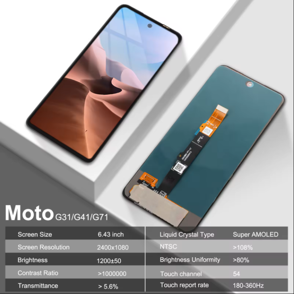 Original Mobile Phone Lcd Display For Motorola Moto G31 G41 G71 Oled Display Touch Panel Screen Digitizer Assembly