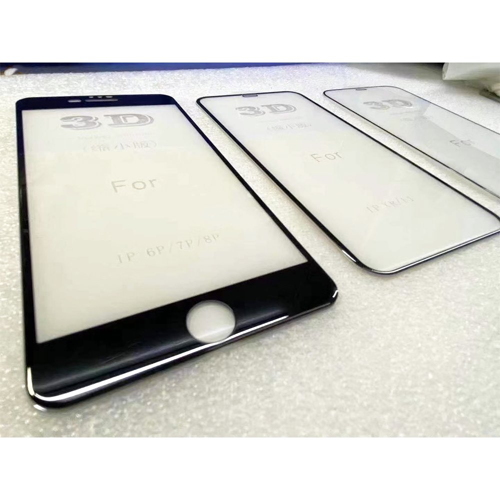 For iPhone 7 8 x xs 11 12 13 mini pro max Factory Price 3D Full Cover Phone Screen Protector Tempered Glass mobile phone lcds