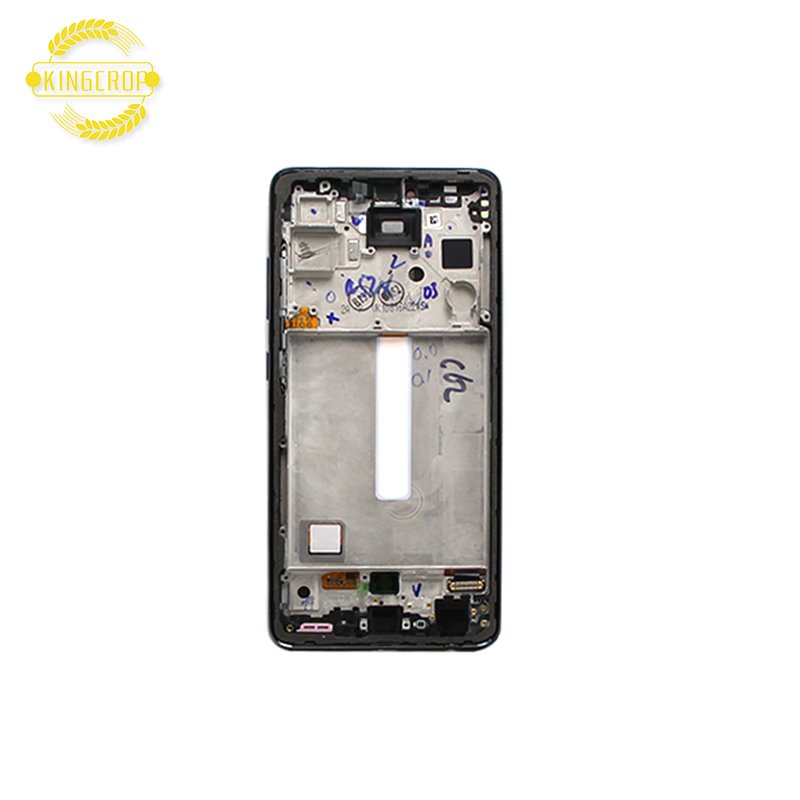 Super Amoled For Samsung Galaxy A52s 5G Mobile Phone LCD, For Galaxy A52s Touch Screen, For Samsung A528 A52s Display With Frame