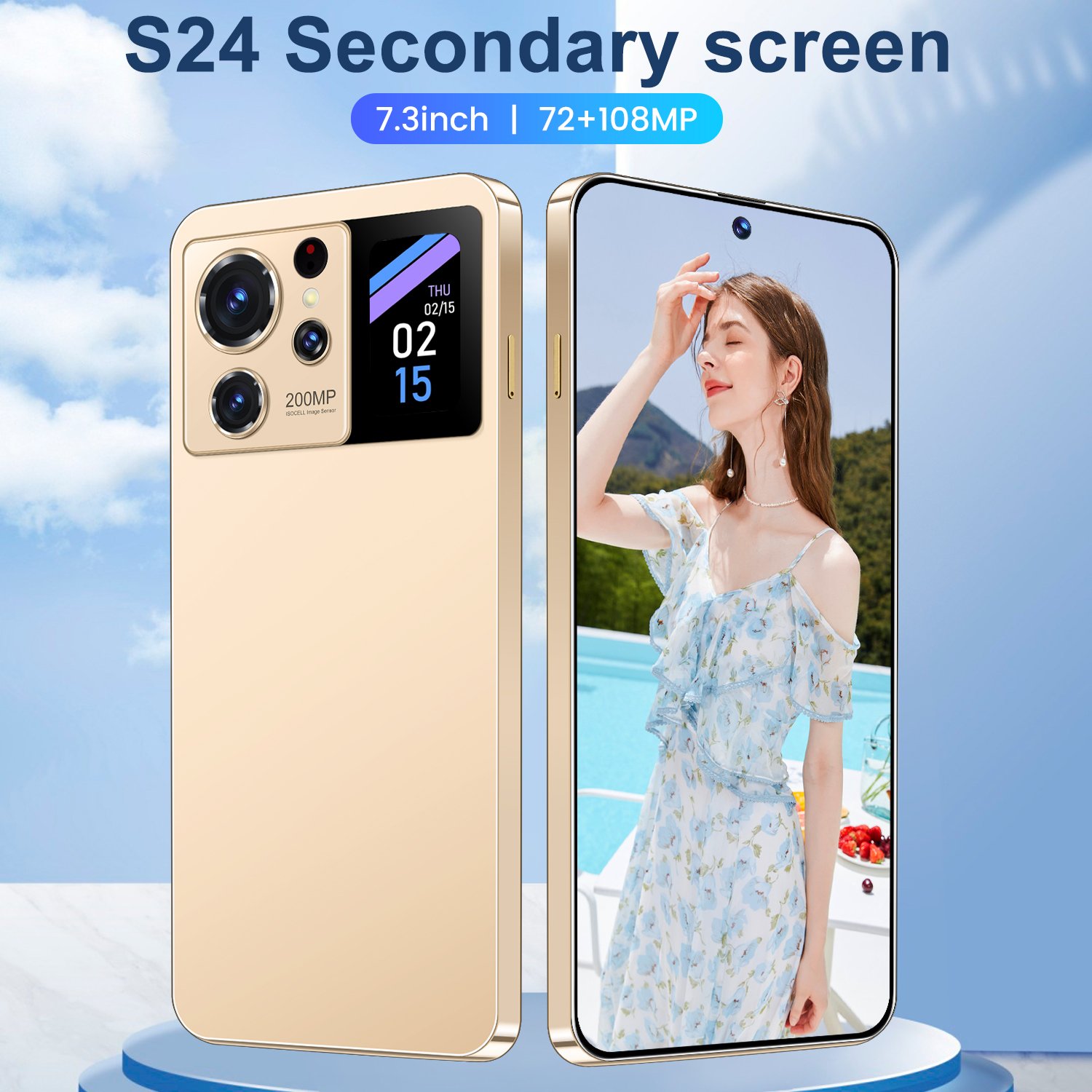 2024 Wholesale s24 ultra 16GB + 1TB Cellphone Mobile Phones Kullanilan cep Telefonlari 5g smartphone