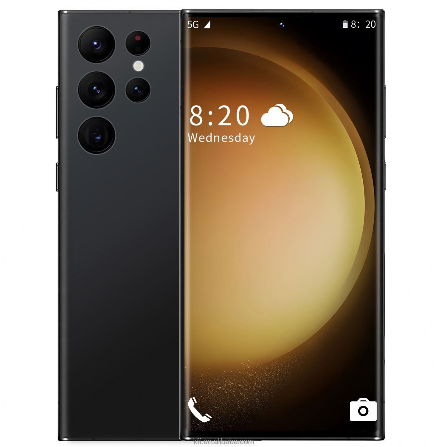 Hot sell S24 ultra 5G Smartphone Android 16GB+1TB 6.7 inch Original OLED Screen Dual SIM Mobile phones dual sim