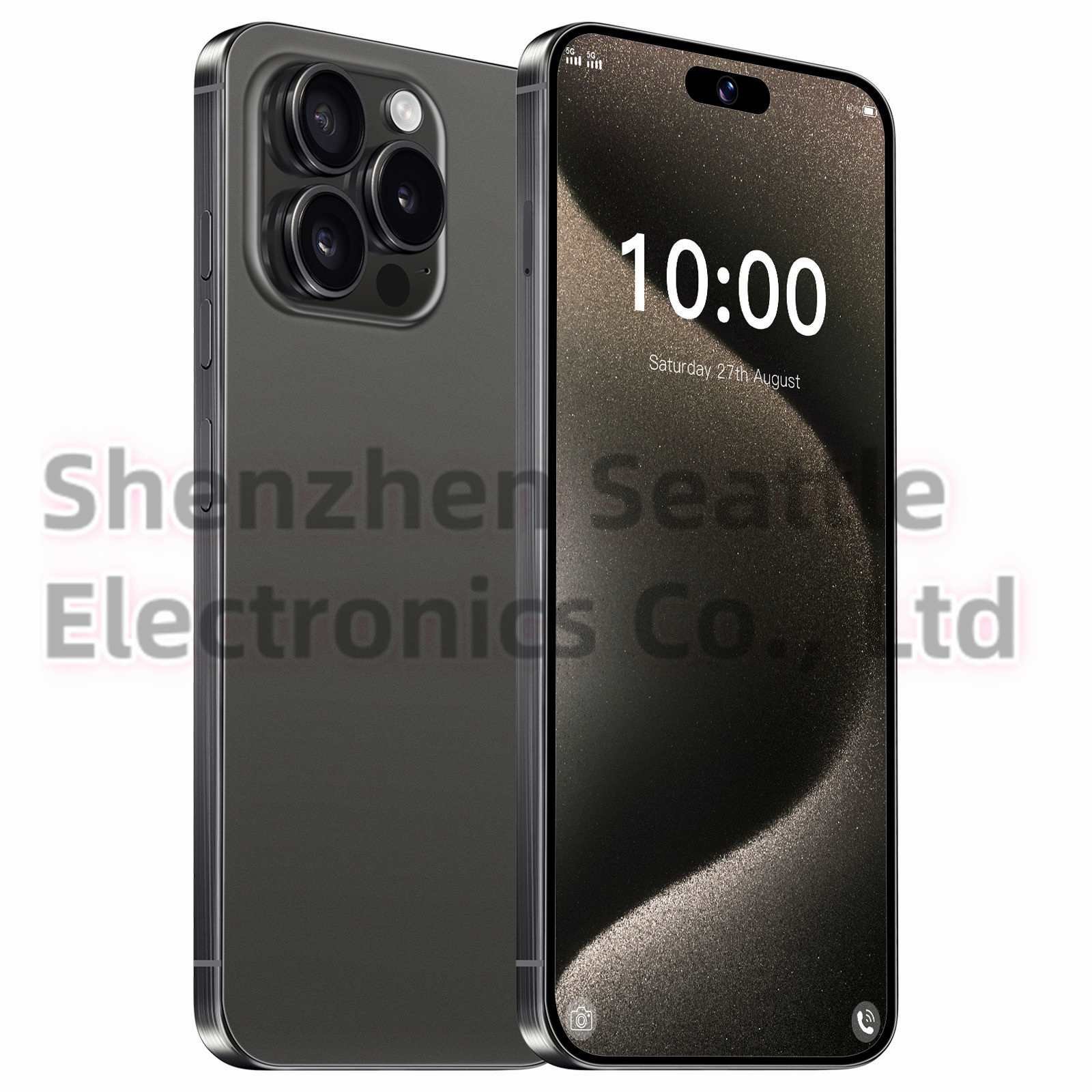 I16 Phone 16 Pro Max 5g Smartphone New Arrival 6.7 Inches 16GB+512GB Phone Original Smart Phone OEM Lcd Type C Octa Core 16g 1tb