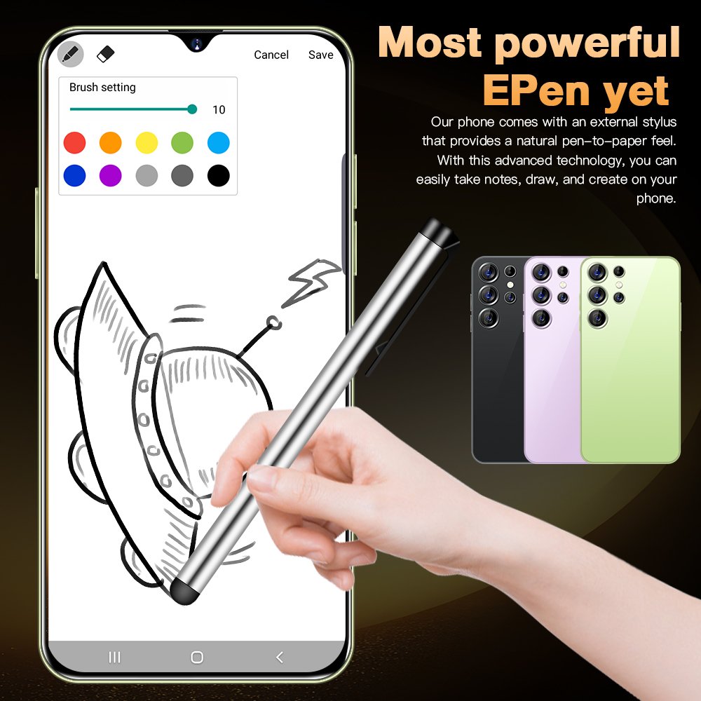 The new 5g smartphone S23 HD touch all Netcom factory direct sales one piece