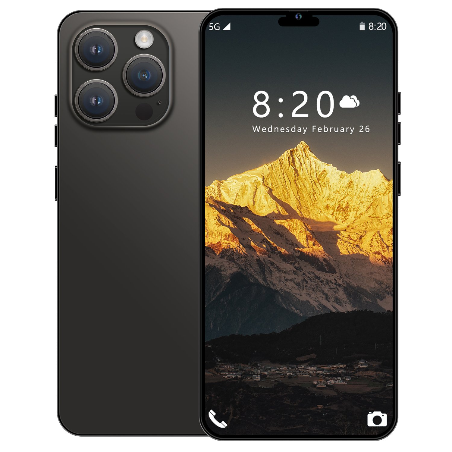 Original New Cheap Cellphones i For Phone 15 Pro Max i15 14 13 5G Smartphone Cheap Telephone Telefon Android Gaming Mobile Phone