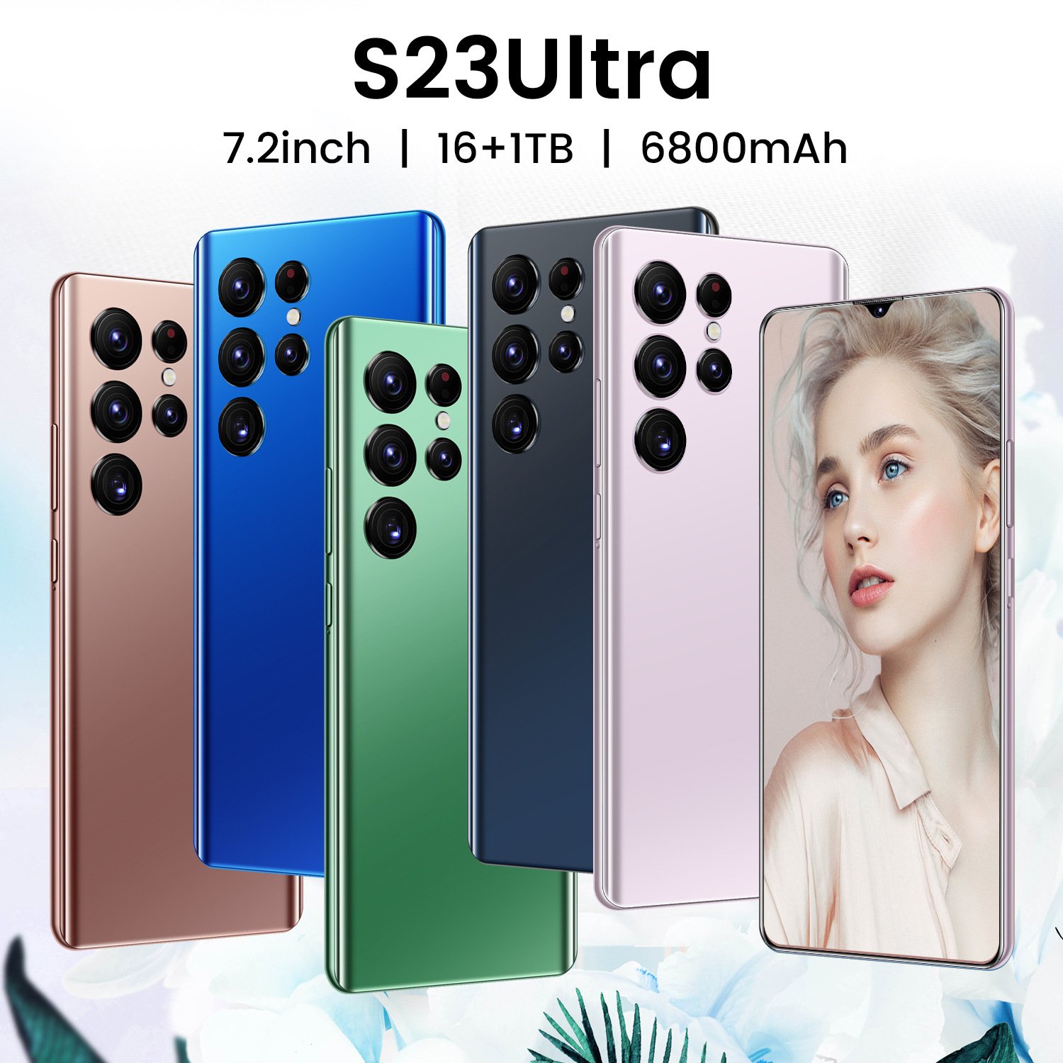 Hot selling item factory cheap sale original S23 Ultra 5G 6.7 inch 16GB+1TB Android smartphone