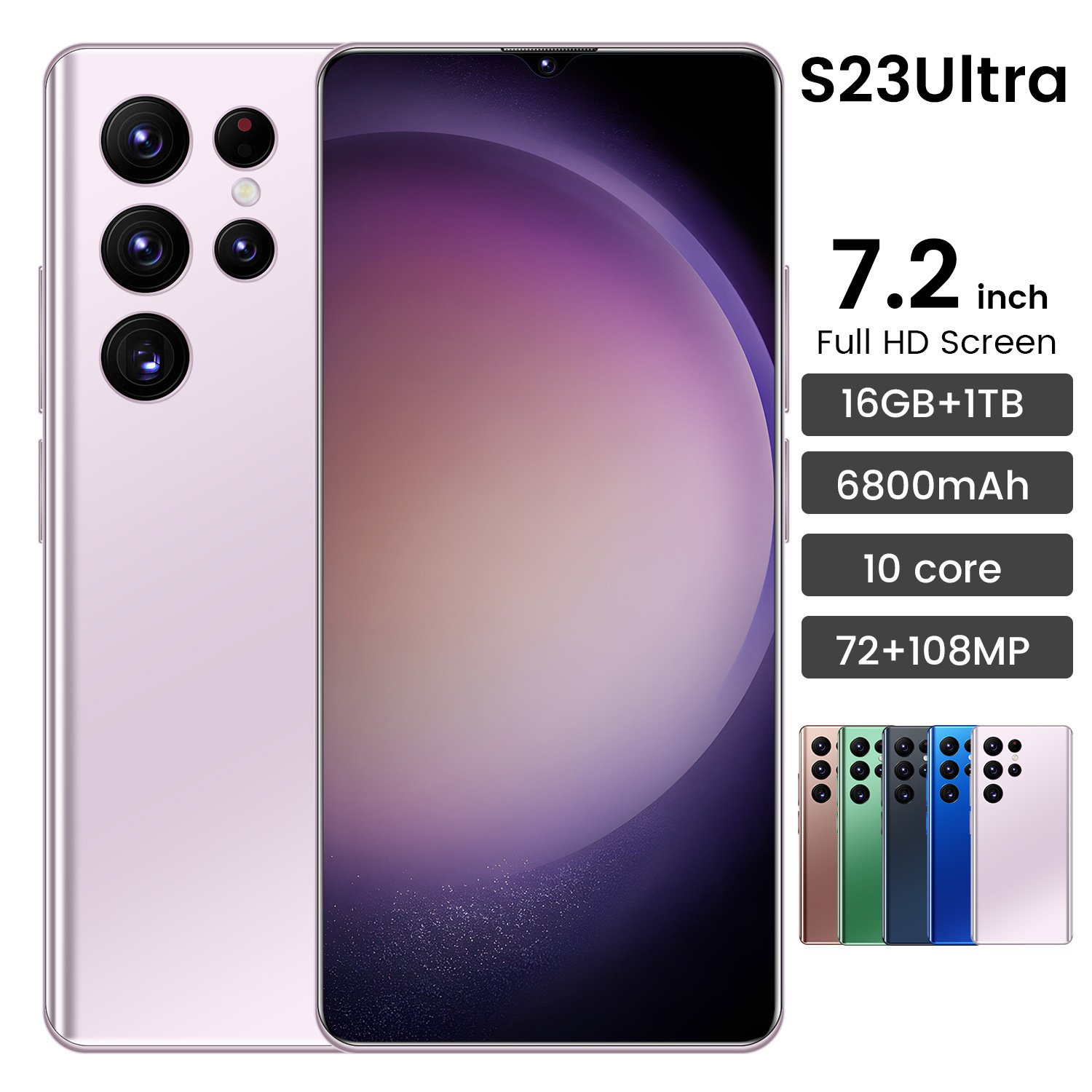 Hot selling item factory cheap sale original S23 Ultra 5G 6.7 inch 16GB+1TB Android smartphone