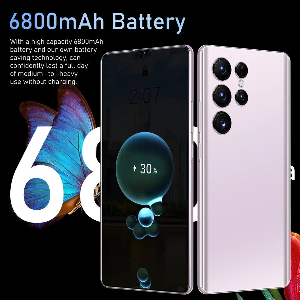 Hot selling item factory cheap sale original S23 Ultra 5G 6.7 inch 16GB+1TB Android smartphone
