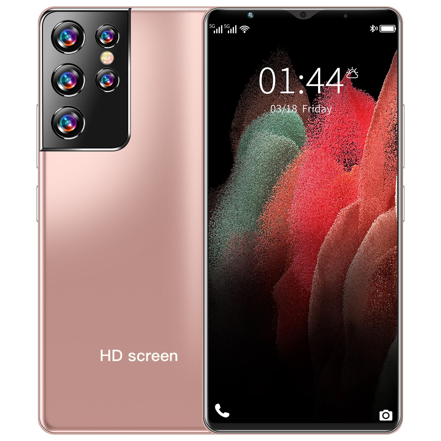 Hot Selling S21 Plus 3G cell phone 5.8 inch AMOLED Screen large memory smartphone Global GSM 3G mobile phones