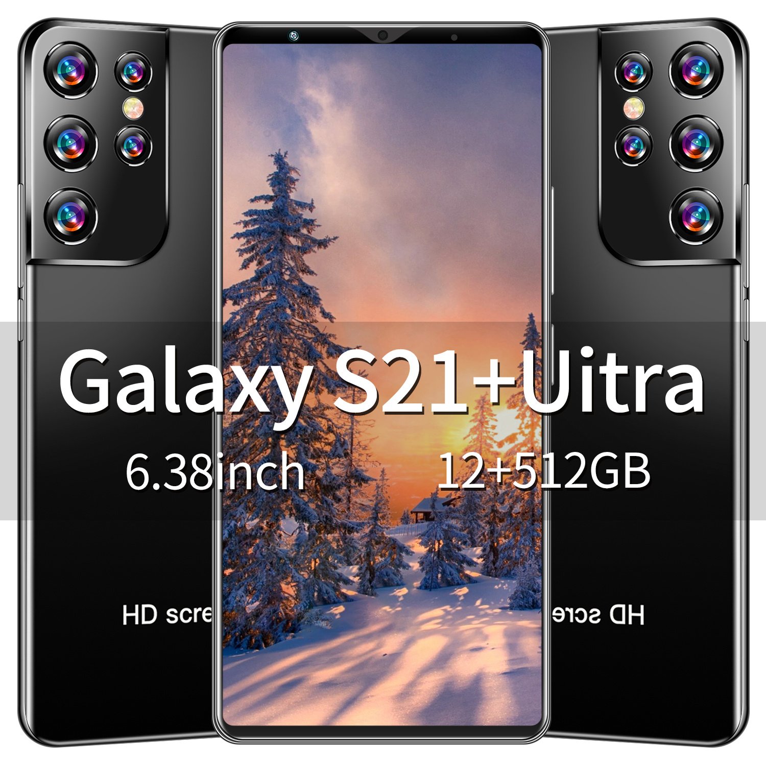 Hot Selling S21 Plus 3G cell phone 5.8 inch AMOLED Screen large memory smartphone Global GSM 3G mobile phones