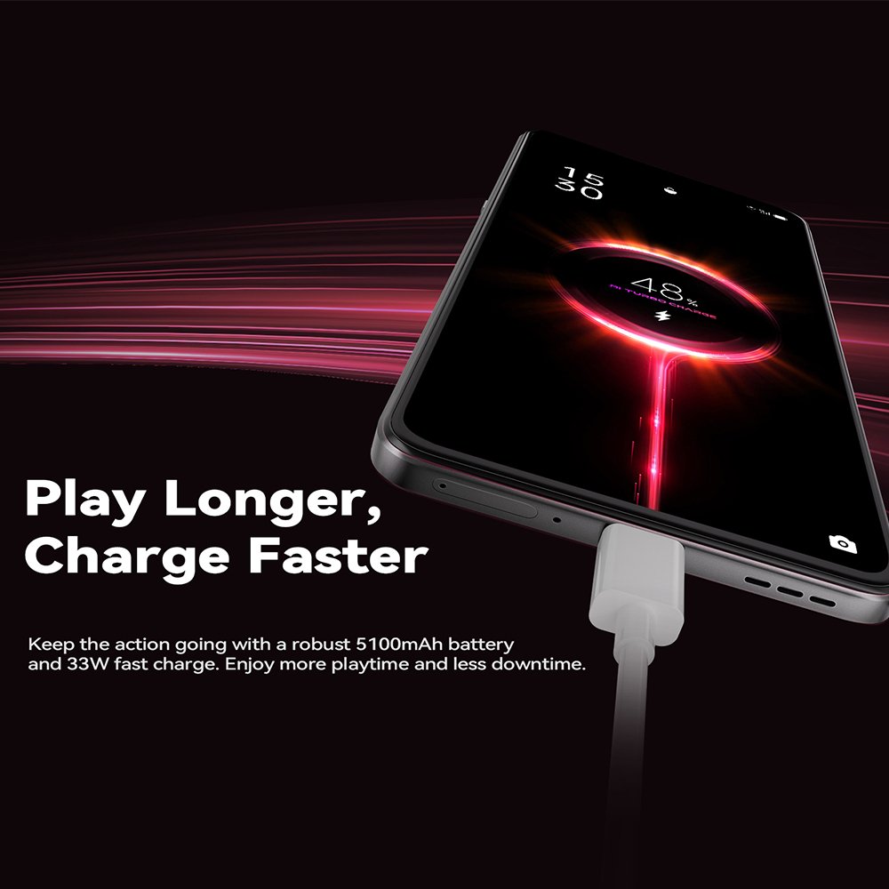 5G Smartphone CUBOT MAX 5, Dimensity 8200 4nm 3.1GHz, 6.95-inch 144Hz Large Screen, Gaming Phone, 24GB RAM(12GB+12GB), 256GB ROM