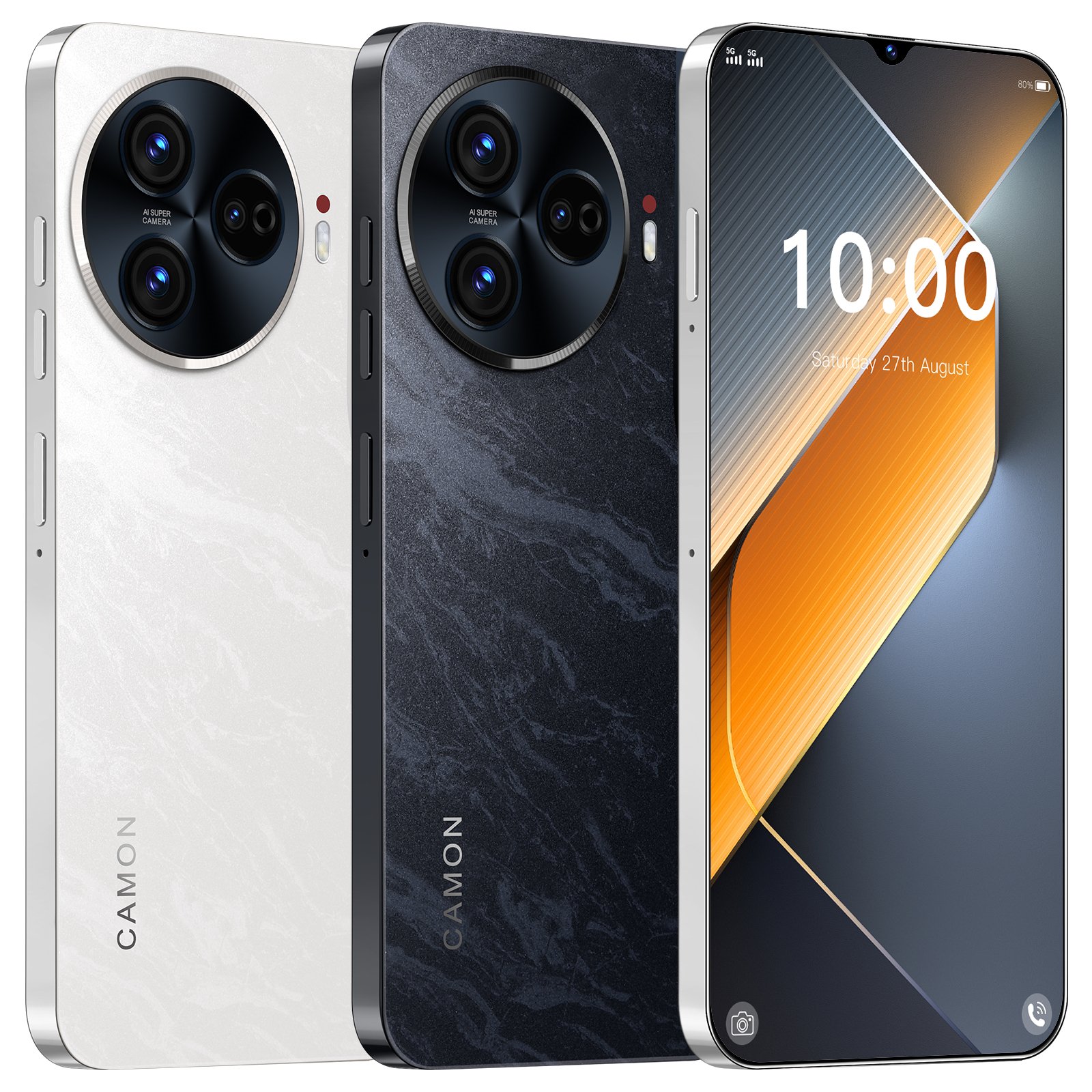 5G Smartphone 2GB+16GB Camon 30 pro Original Global 7.3 Inch Display Dual Camera Android 13.0 Phone