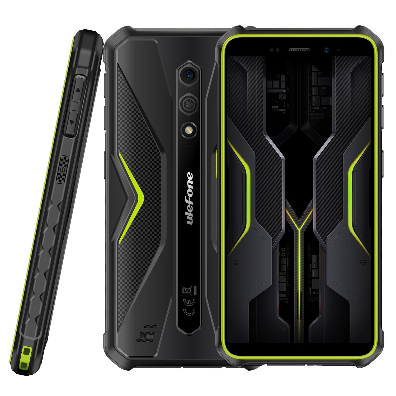 Original Ulefone Armor X12 Pro 5.45 inch ip68 rugged smartphone Android 13 8GB+64GB 4860mAh 13MP NFC Global Edition 3-card slot