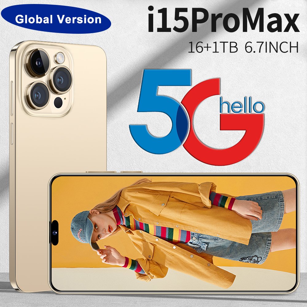 Original phones Pro Max Dual SIM Smartphones 16GB+1TB 5G For i14 Mini Android 13 Max Mobile Phone