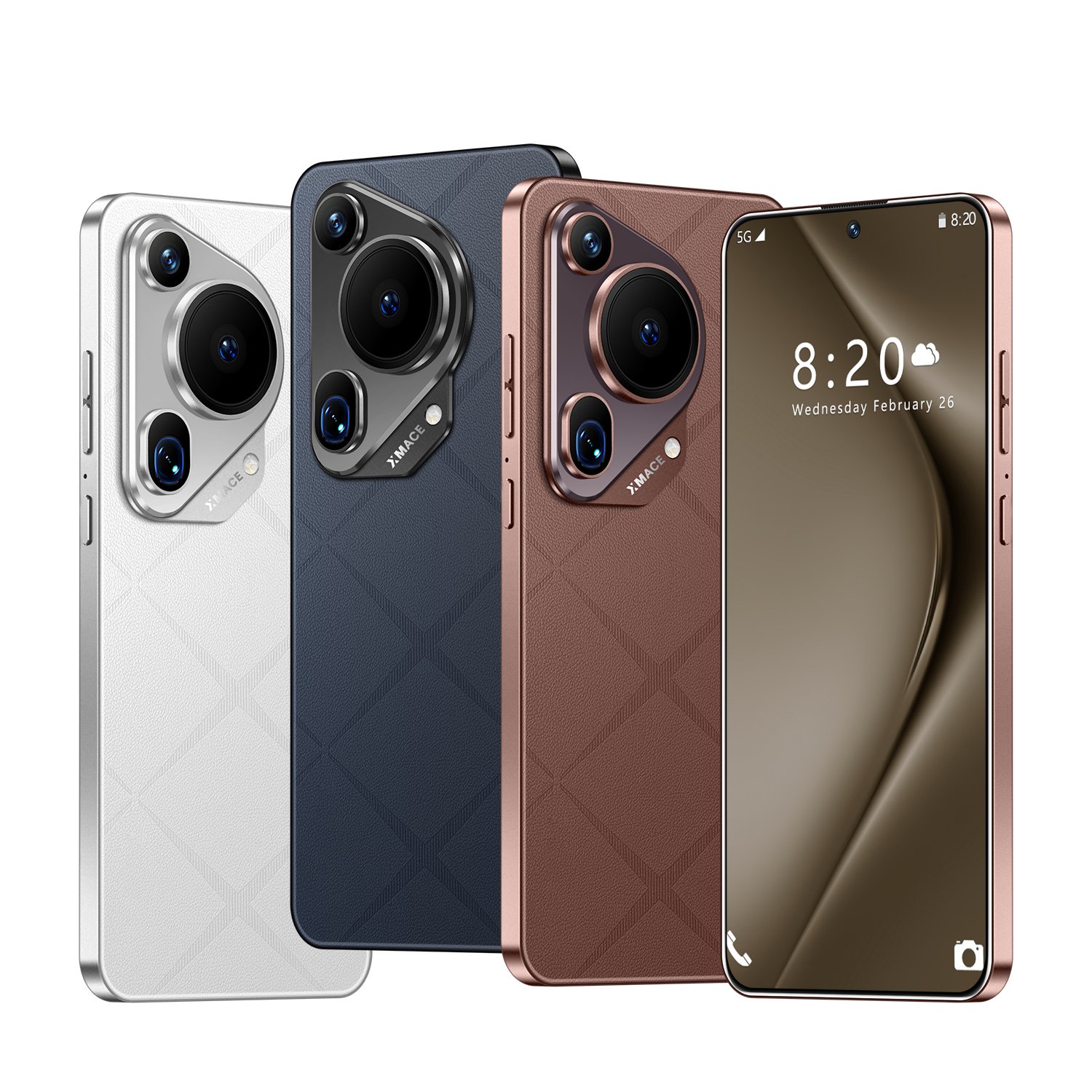 P70 Ultra 5G Smartphone 16G+1TB Android 13 Wholesale Cheap Big Screen Dual SIM Card Cell Phone Custom Smartphones