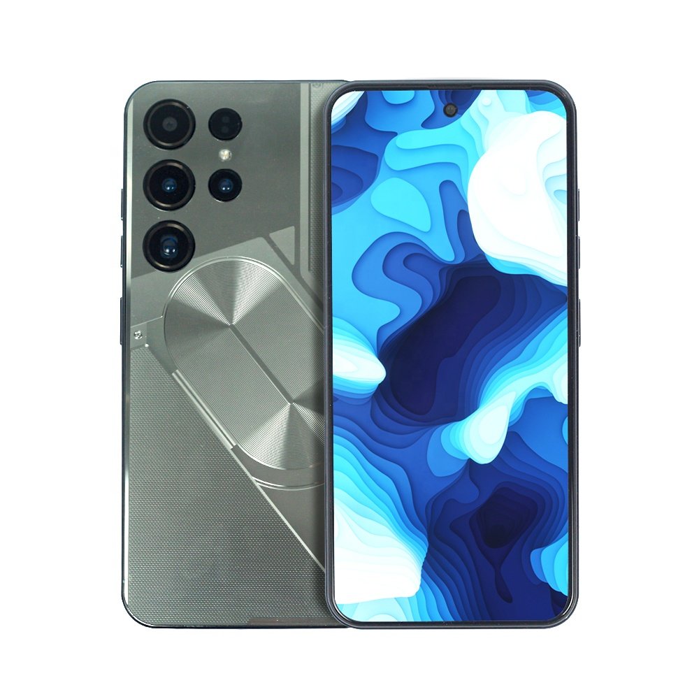 New design 6.8 inch Custom S24 ultra 512GB 5g smartphone android13.0 50MP+108MP android phone for clone version