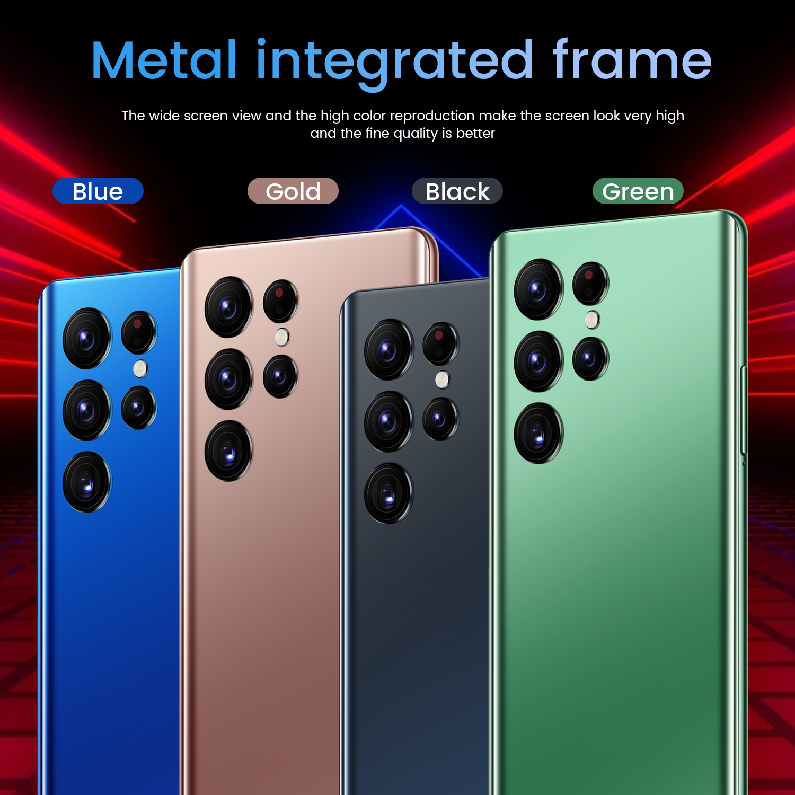 Popular Smartphone S23 Ultra 4G Full Screen 16+512 G Android Mobile Phones Built-in stylus Face ID Unlocked Cell Phone