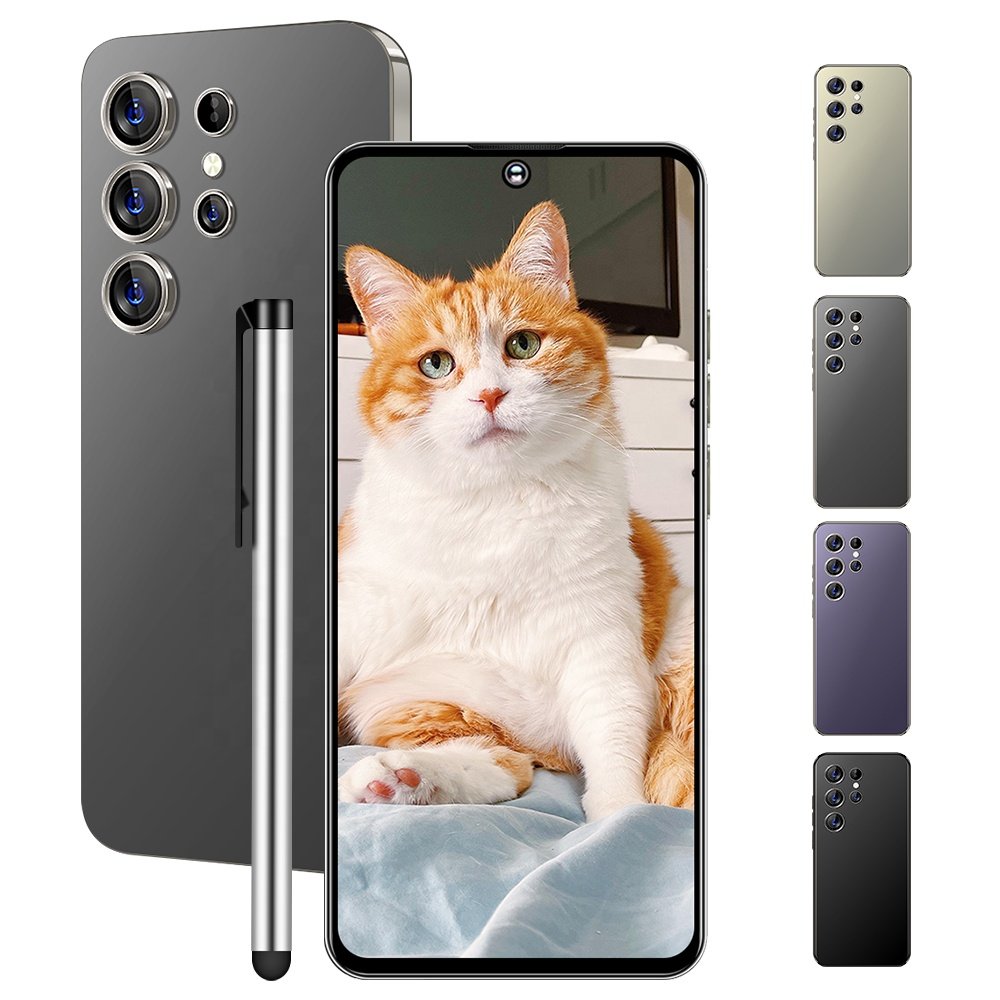 2024 Original Brand New S24 Ultra Phone 6.8 inch 12GB+1TB 4G 5G Smartphones With Stylus 4 Cameras Face ID Unlocked Cellphones