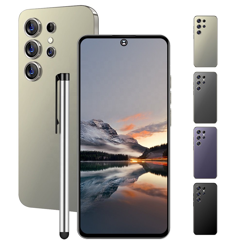 2024 Original Brand New S24 Ultra Phone 6.8 inch 12GB+1TB 4G 5G Smartphones With Stylus 4 Cameras Face ID Unlocked Cellphones