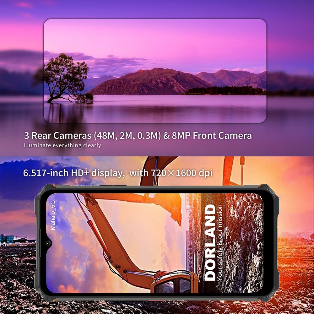 dorland Mahalo_5G industrial intrinsically safe explosion proof android rugged oil and gas industry phone 5g smartphone