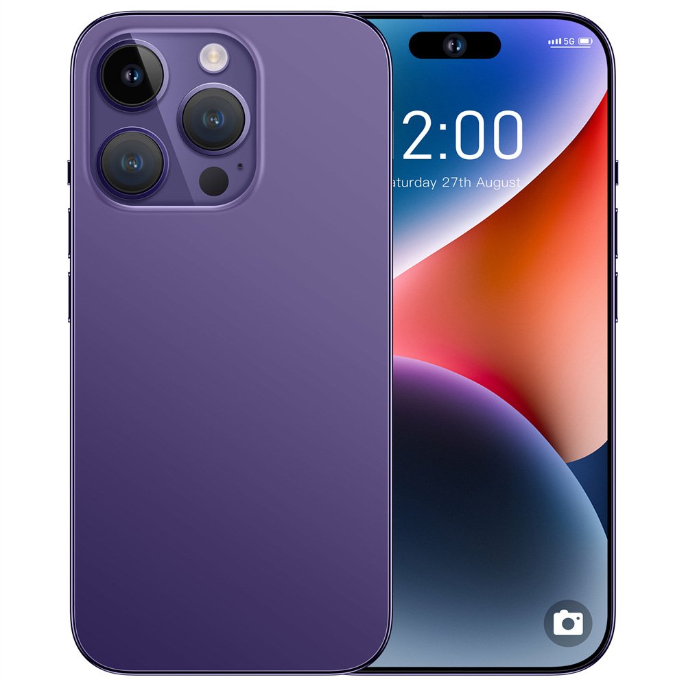 2024 original i15 phone 15 pro max 5g smartphone new arrival 7.3 Inches 16GB+1TB phone 15 clone Unlocked Android Mobile Phones