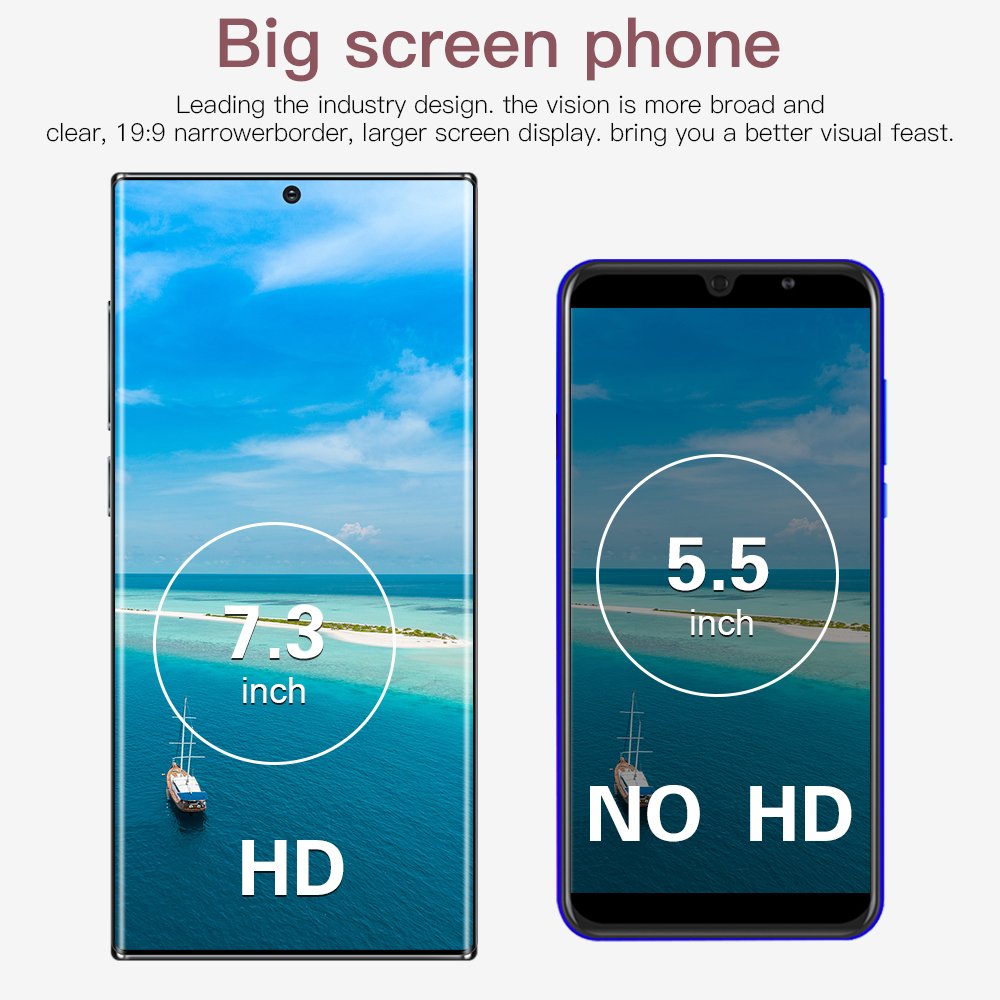 2023 NEW Galaxy S22 Ultra 5g Phone 7.3 inch 16GB+1TB Android Smartphone Android 12.0 Mobile Phones