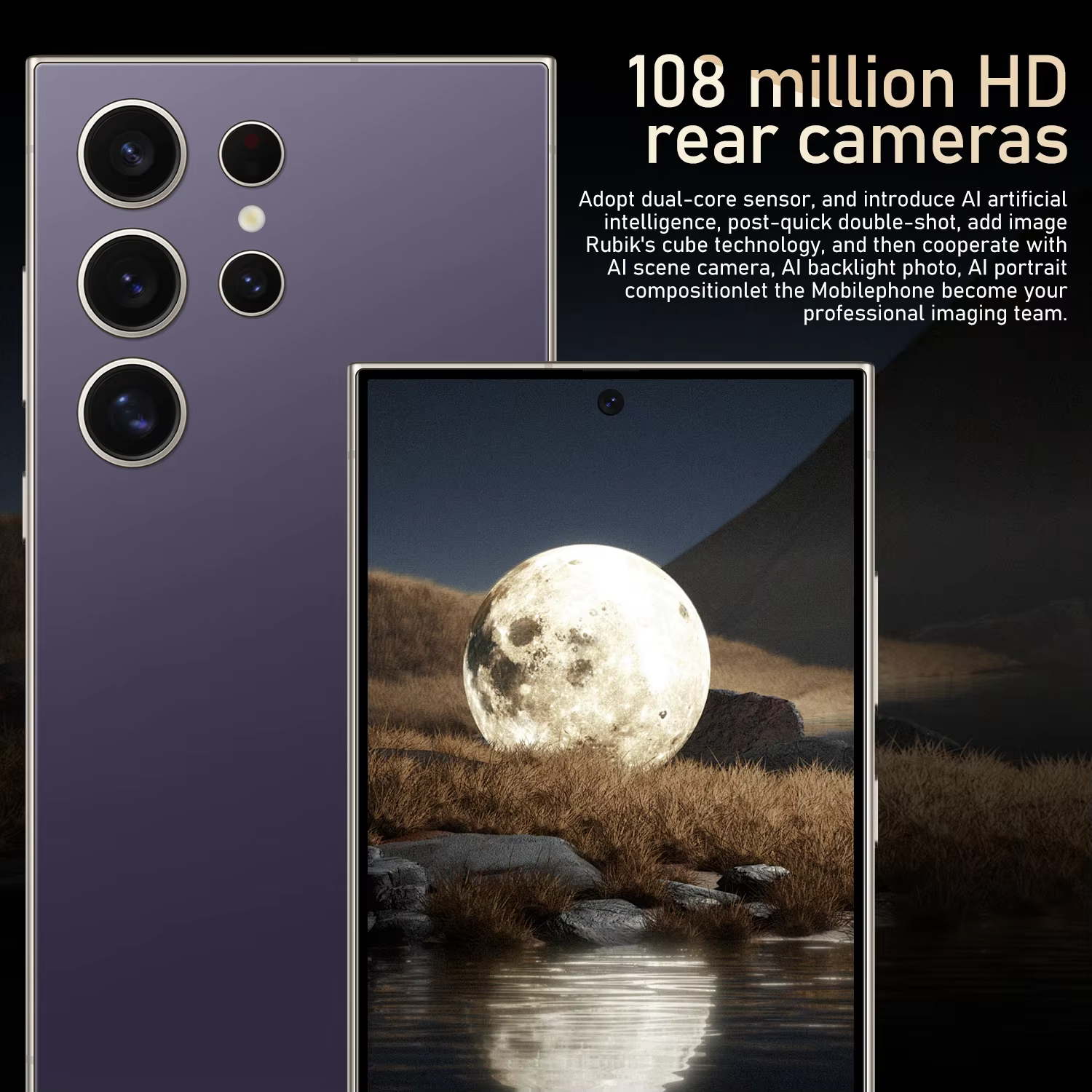 S24 Ultra 16GB+1TB Dual SIM 5G Smartphone Original HD LCD 65W Hexa Core 4K Resolution MTK New Condition English Operating CDMA
