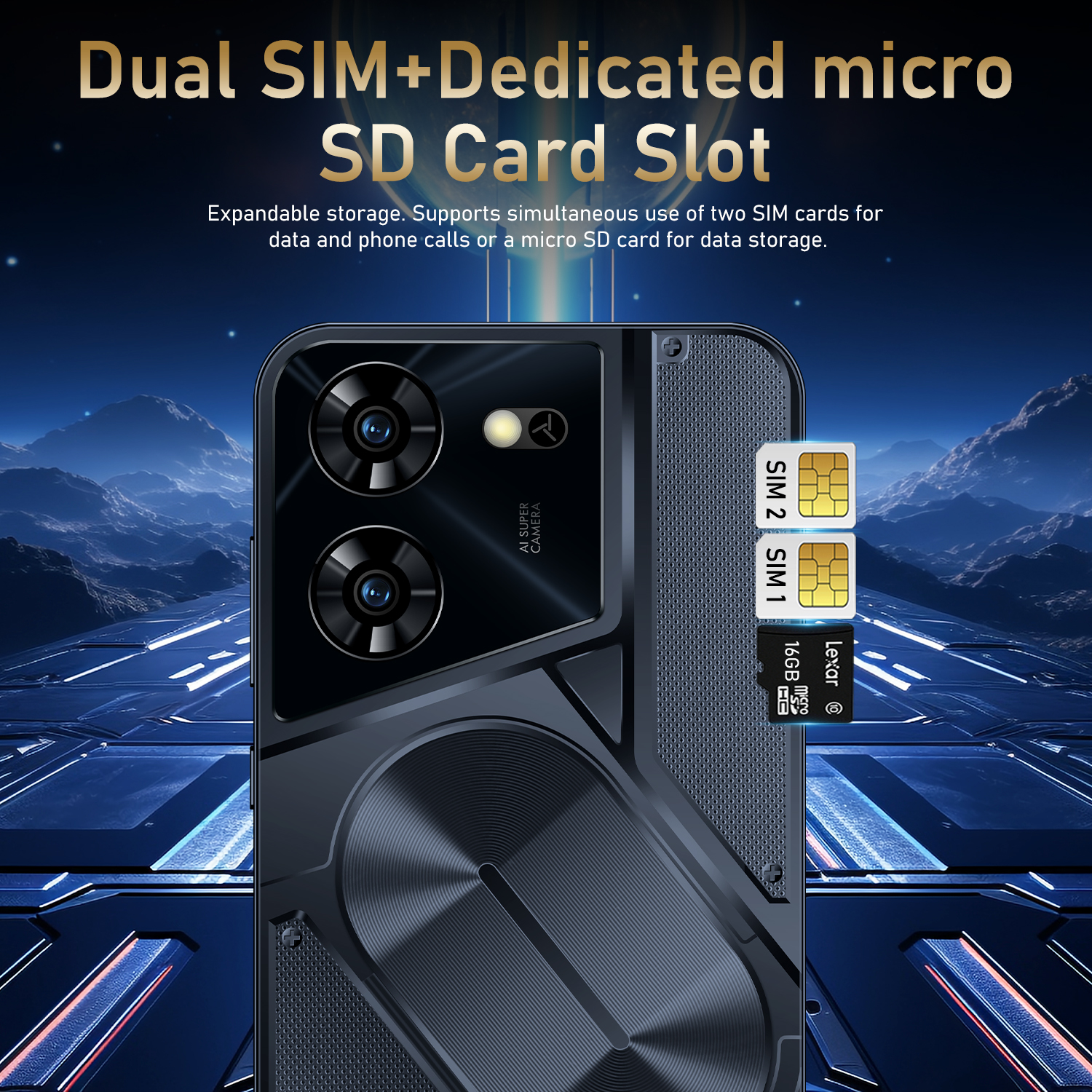 Original C20pro Cellphone 7.3 Inch 16gb + 1tb 5G smartphone Android 13 hot selling Mobile Phones 50MP+108MP 8000mah