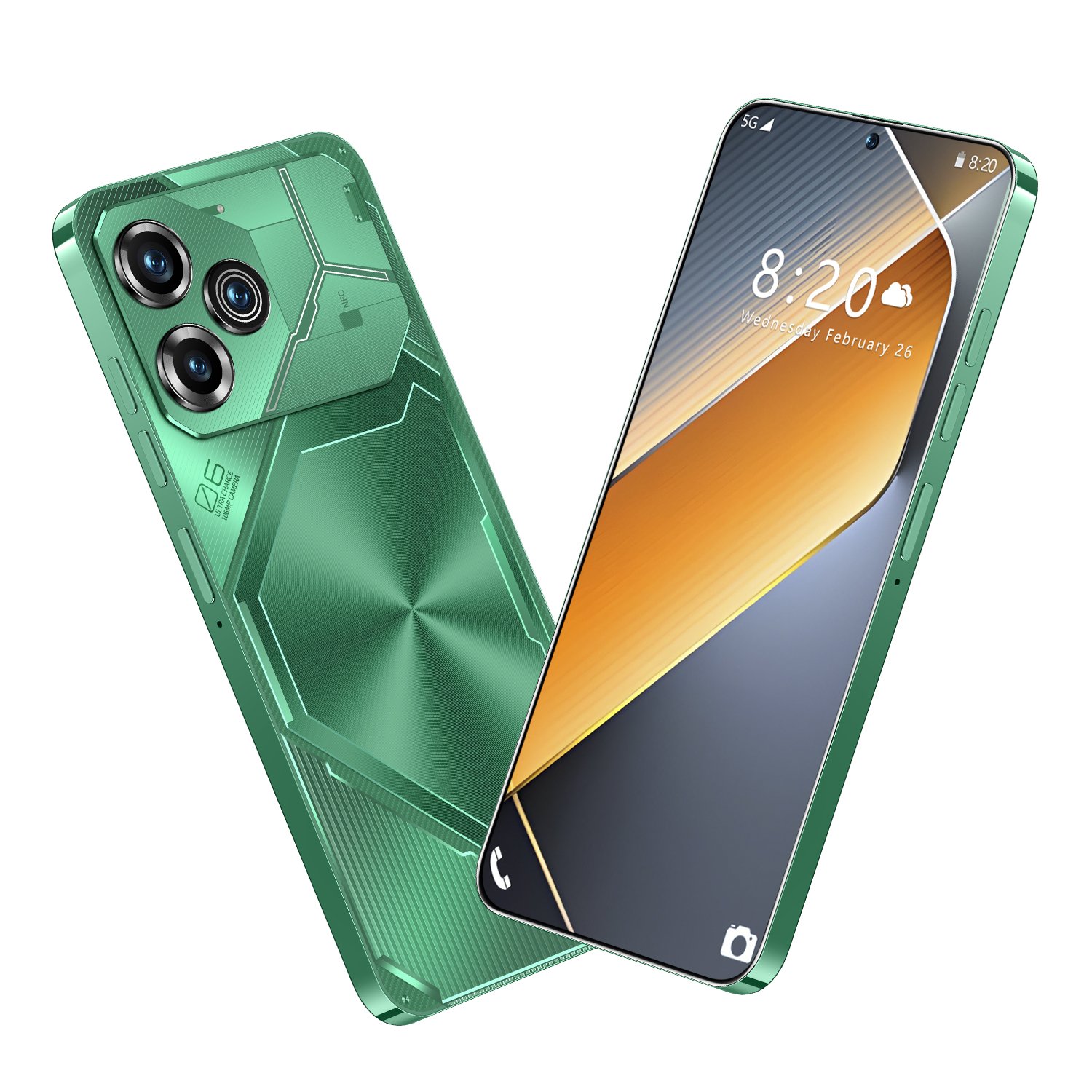 Wholesale 5G Android Pova6 Pro Phones Global Network Dual SIM 16GB RAM 1TB Storage Secured with Face and Fingerprint