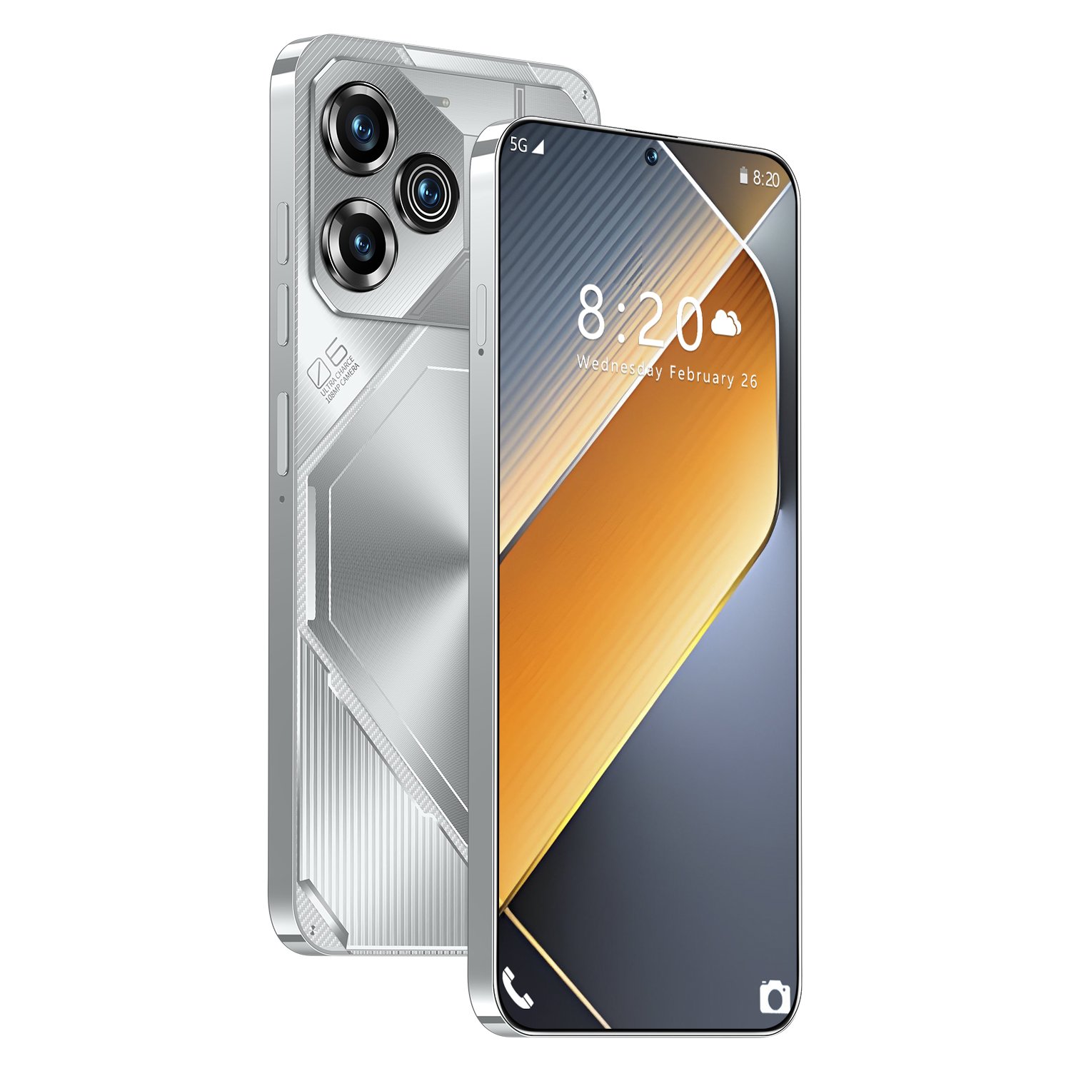 Wholesale 5G Android Pova6 Pro Phones Global Network Dual SIM 16GB RAM 1TB Storage Secured with Face and Fingerprint