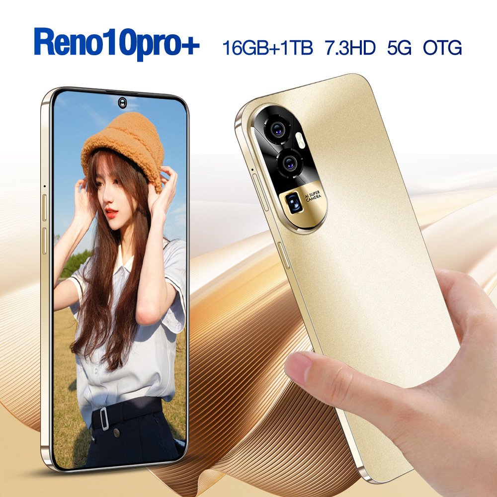 2024 Qualcomm8 16g+1tb 7800mah 50+108mp 4g 5g Network Android Mobile Phone Hd English Reno10 Pro+ Global Version Smartphone