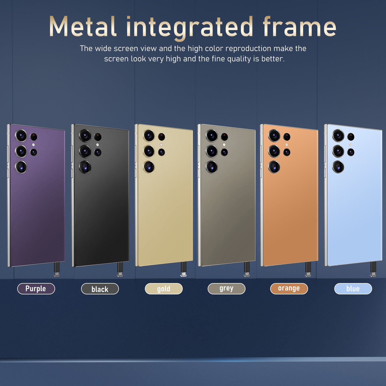 Hot Selling S24 Ultra Pro Smartphone Cheap Price Android Phone China Big Cheap Mobile Phones 6.5inch 6800mah 50MP+108MP Phone