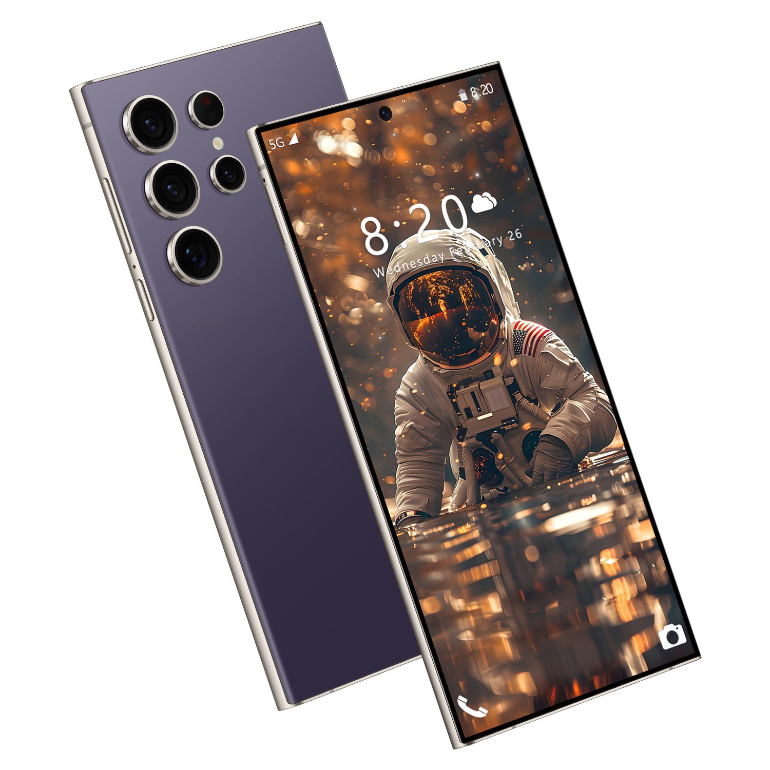 S24 Ultra 5G Smartphone 6.8 Inch Display Unlocked Dual SIM Rear Smart mobile phone