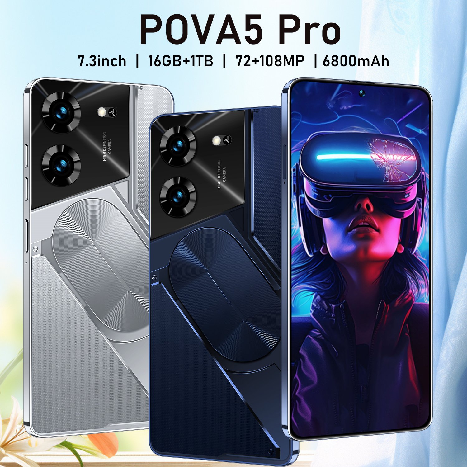 Phone The New Listing Original 5g Smartphones 16g+1T Cellphones 10-Core 5G Cellphones Unlocked Smart Phone